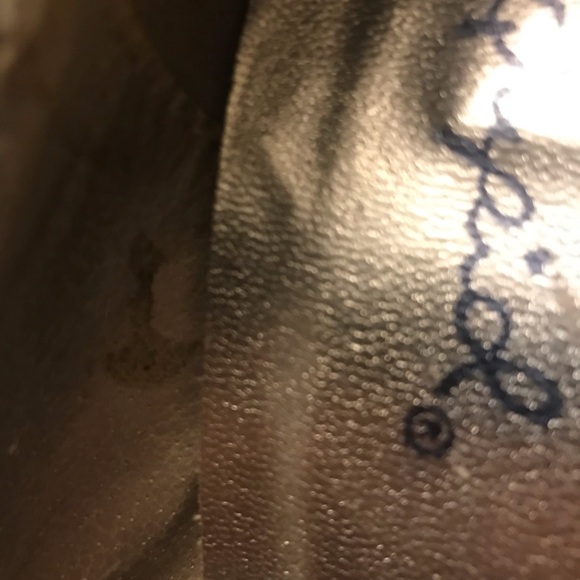 Qupid Silver & Black Pointed Toe Stiletto Women’s Size 7 Heels - Picture 7 of 9